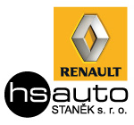 HS Auto Staněk, s.r.o.
Předváděcí vozy Renault, Nissan, Audi a Volkswagen širokého výběru, ojetá auta se smluvní zárukou, jsme autorizovaný dealer Renault, provádíme kompletní značkový servis.